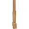 Ekena Millwork Kennewick Rough Sawn Timber Gable Bracket, Western Red Cedar, 72"W x 39"H x 4"D x 6"F, 13/12 Pitch GBW072X39X0406KEN00RWR - alternate 2
